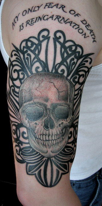 Memorial Tattoo by Paul Zenk | Infinity Tattoo, North Portland
